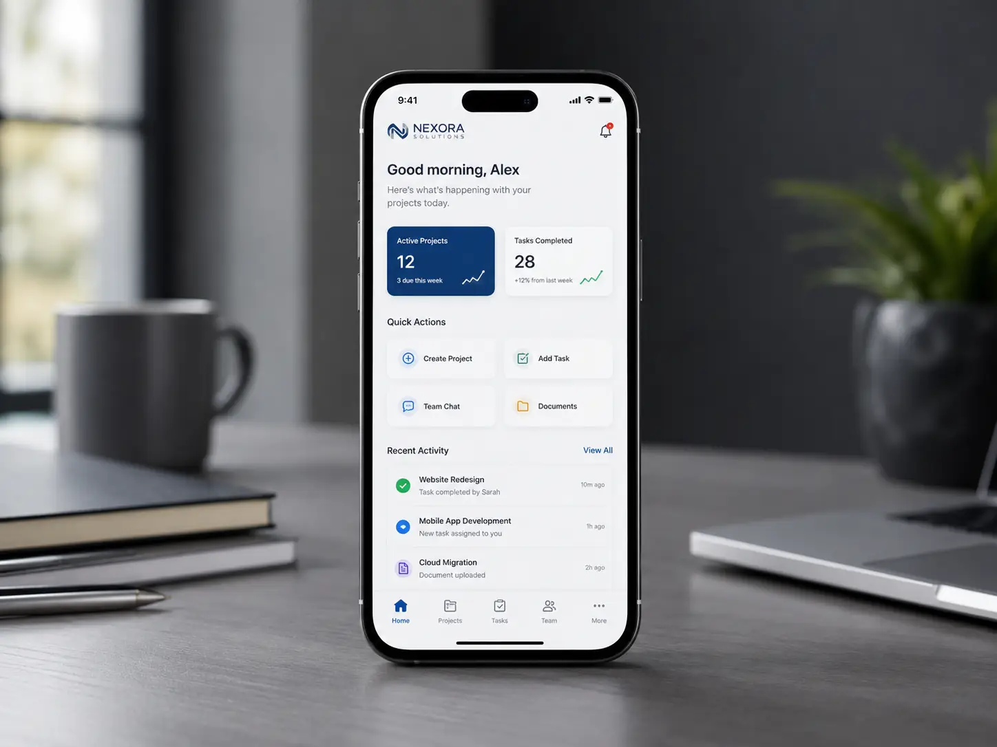 Mobile Apps example